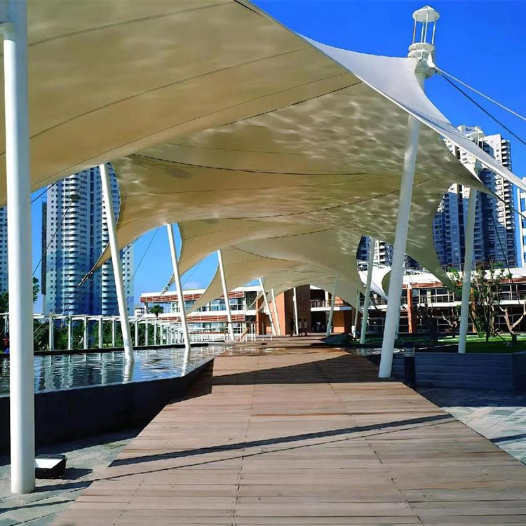 中牟县膜结构景观棚